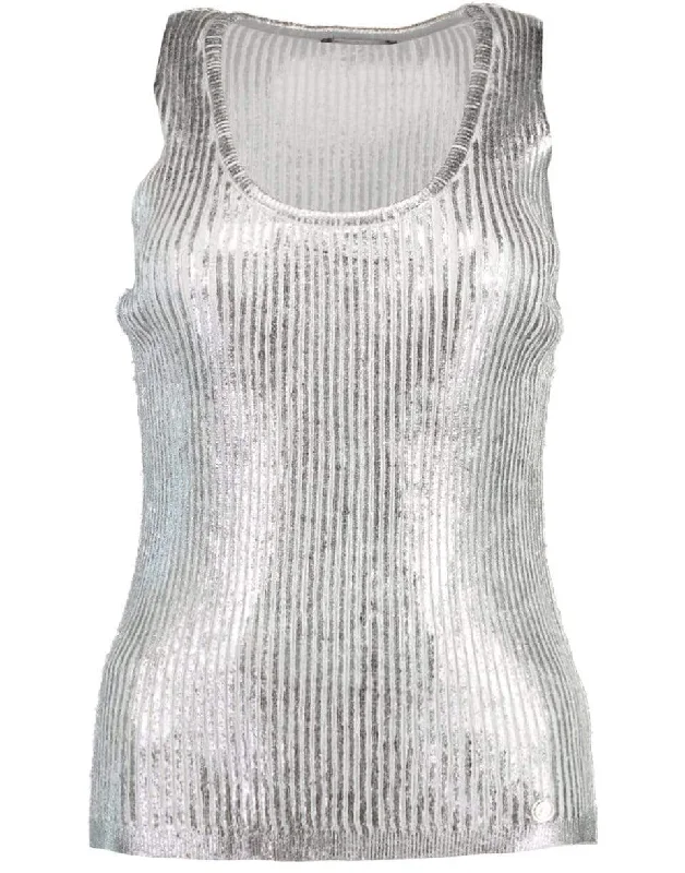 Metallic Coated Tank Top mint tank top