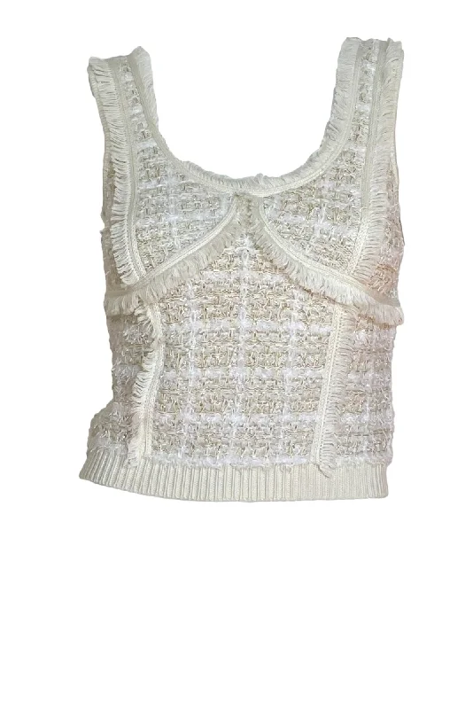 Florentine Knitted Tank long tank top