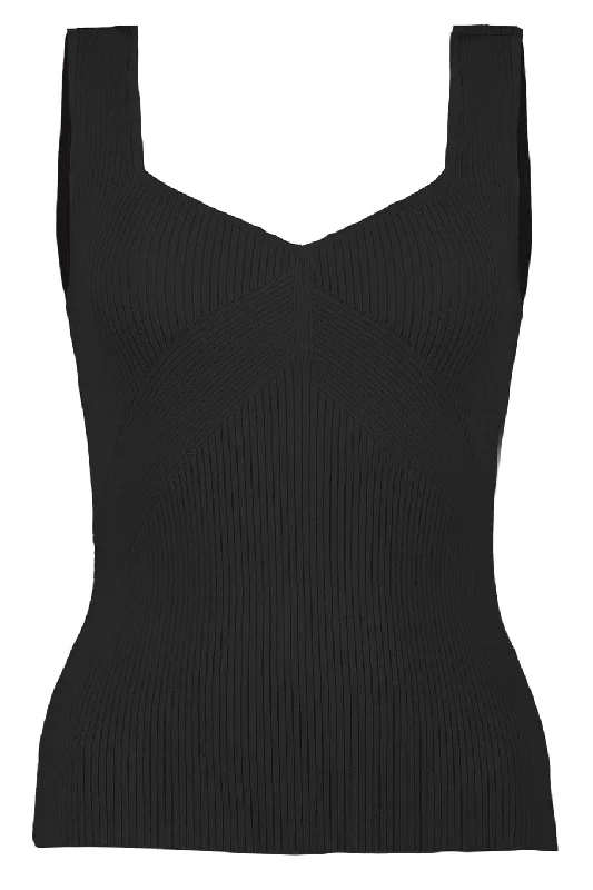 Asher Tank - Black sexy tank top