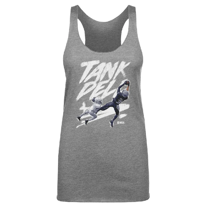 Tank Dell Houston Player Name WHT neon tank top