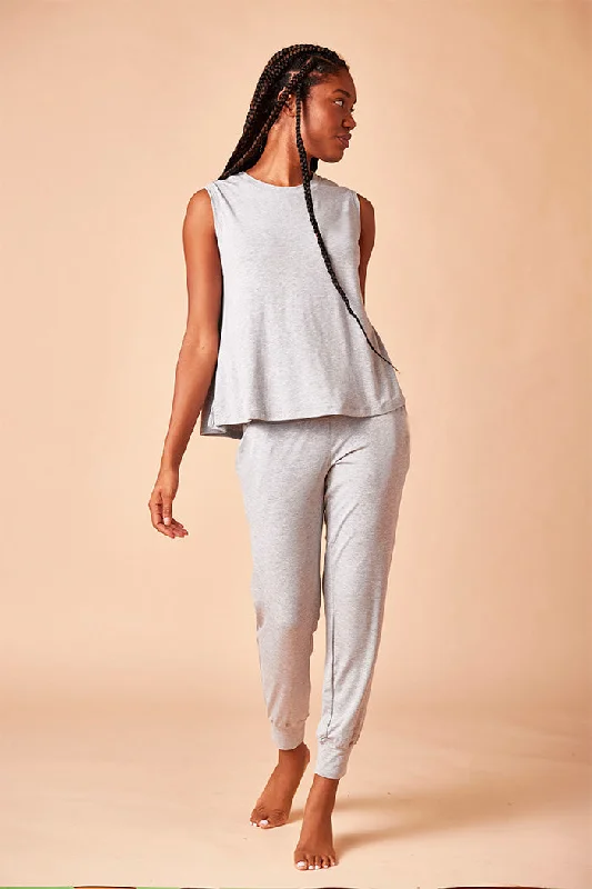 Swing Tank + Harem Pant breathable tank top