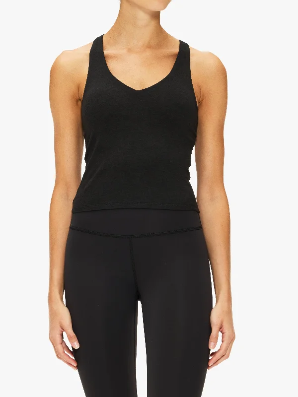 Vuori Halo Performance Crop Tank 2.0 workout tank top