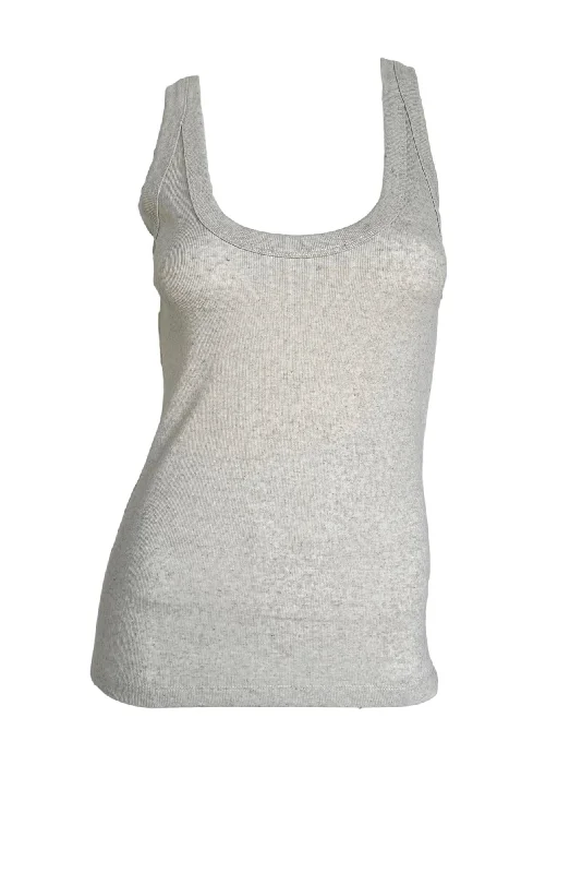 Hemp Tank Top low neck tank