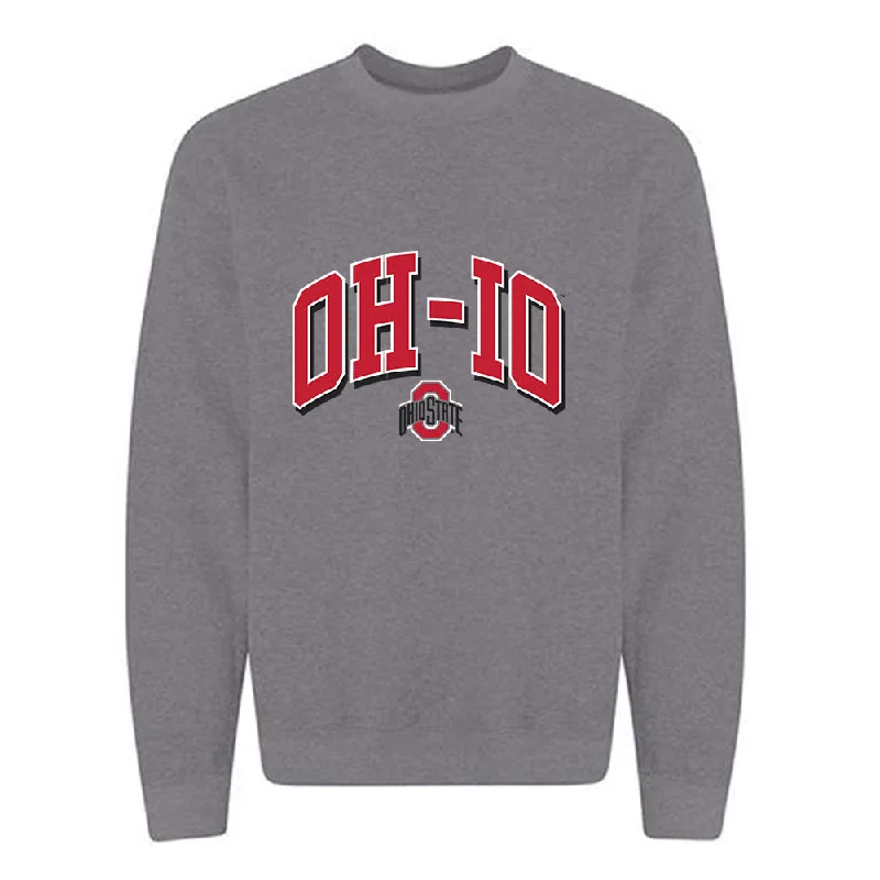 Ohio State - NCAA Women's Ice Hockey : Joy Dunne - Classic Shersey Crewneck Sweatshirt Hoodie with Tied Waist Feminine Flattering