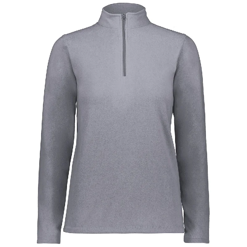 Augusta Sportswear Women's Graphite Micro-Lite Fleece 1/4 Zip Pullover Fleece Warm Pullover