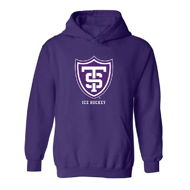 UST - NCAA Women's Ice Hockey : Cara Sajevic - Hooded Sweatshirt Hoodie with Pastel Soft Subtle