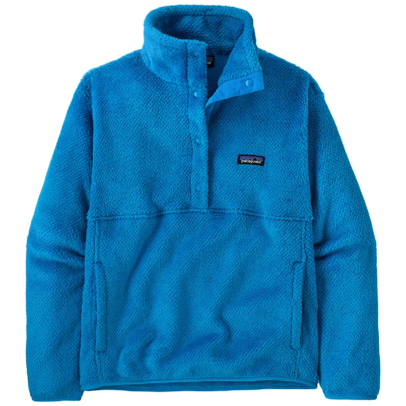 Patagonia Women's Vessel Blue Re-Tool Half-Snap Pullover Cowl Neck Pullover