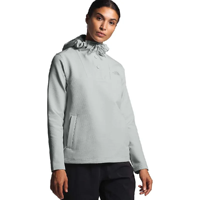 The North Face Women's Tekno Ridge Pullover Hoodie Crew Neck Wool