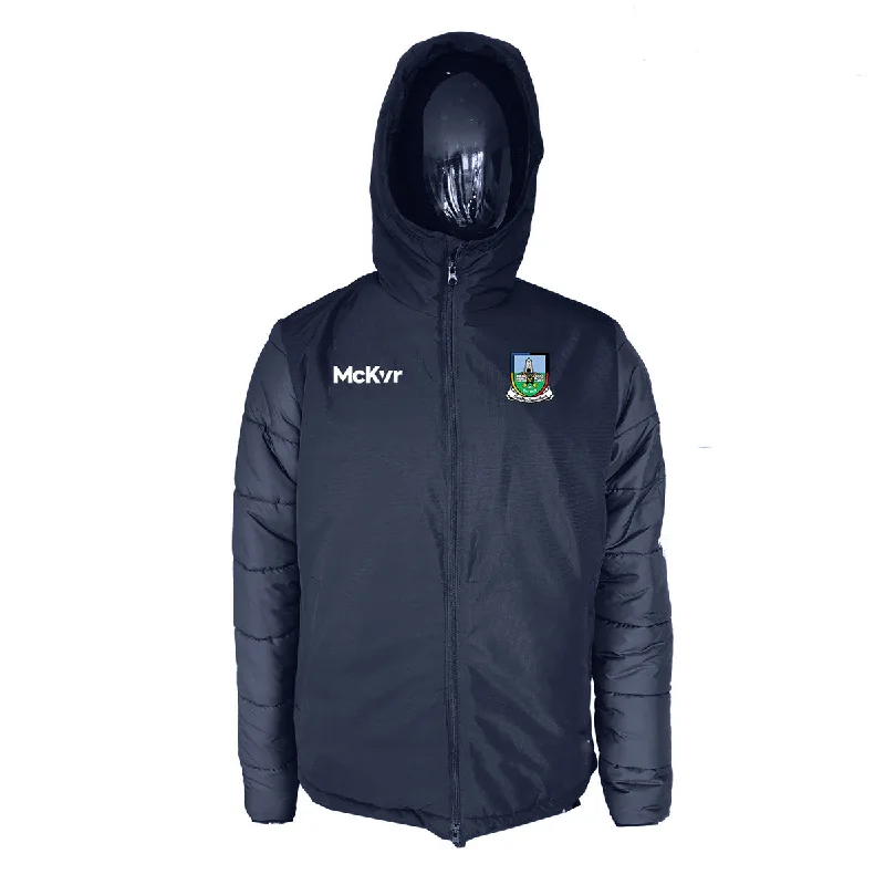 Mc Keever Colt Shanahoe GAA Core 22 Stadium Jacket - Adult - Navy Cardigan Sweater Pullover