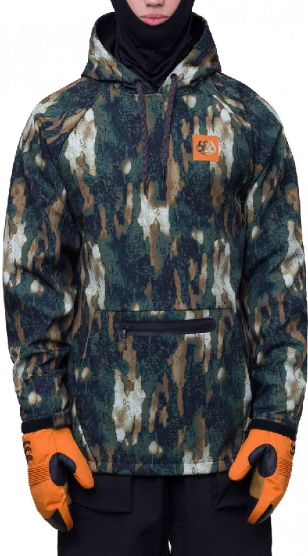 686 Waterproof Hoodie Mens 2024 Hoodie with Patch Decorative Personalized