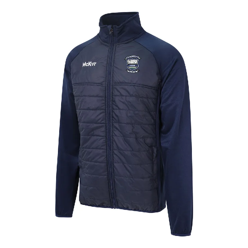 Mc Keever Melvin Gaels Core 22 Hybrid Jacket - Adult - Navy Nylon Jacket Polyester Jacket Spandex Jacket