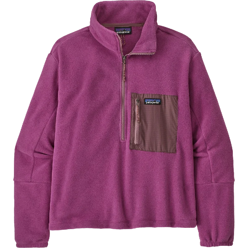 Women's Microdini 1/2-Zip Pullover Square Neck Pullover