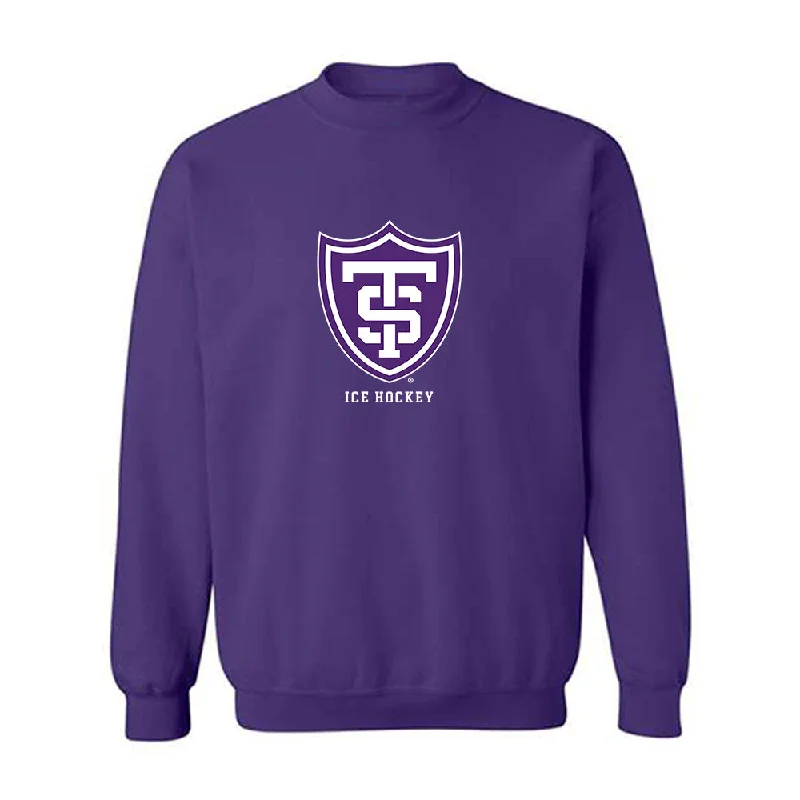 UST - NCAA Women's Ice Hockey : Calla Frank - Crewneck Sweatshirt Hoodie with Illustration Artistic Creative