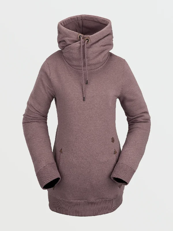 Tower Fleece Hoodie - Rosewood Hoodie Sweatshirt Pullover