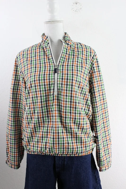 Vintage Lia Golf Jacket (S) Boat Neck Shawl Collar Notched Collar