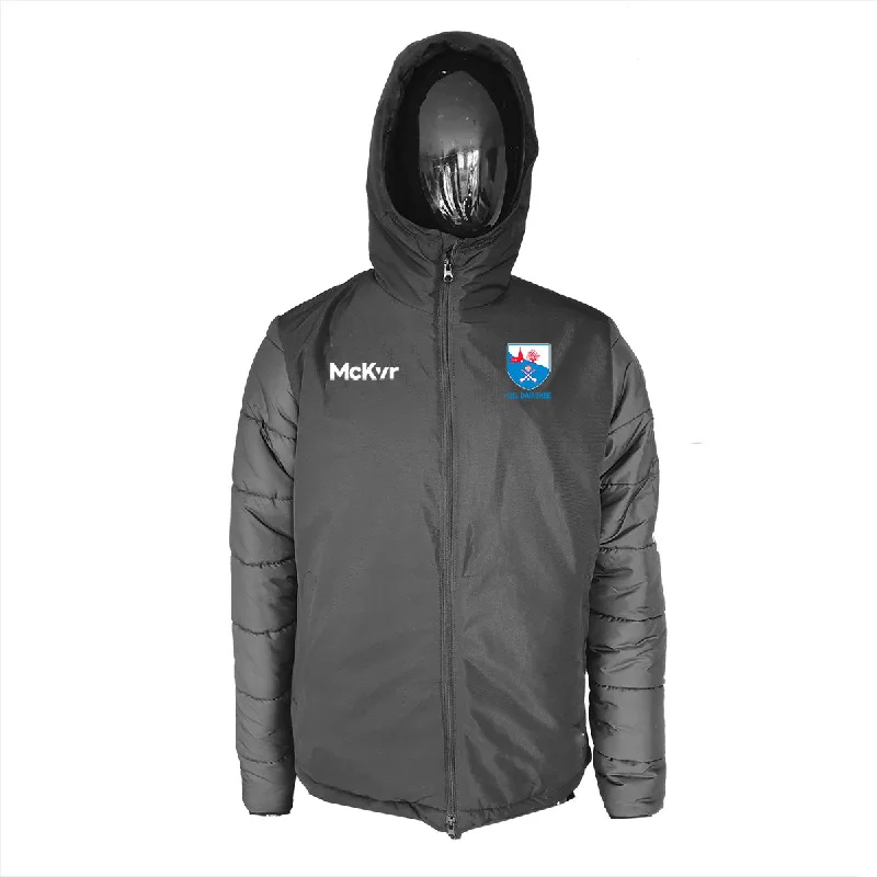 Mc Keever Kildorrery GAA Core 22 Stadium Jacket - Adult - Black Nylon Jacket Polyester Jacket Spandex Jacket