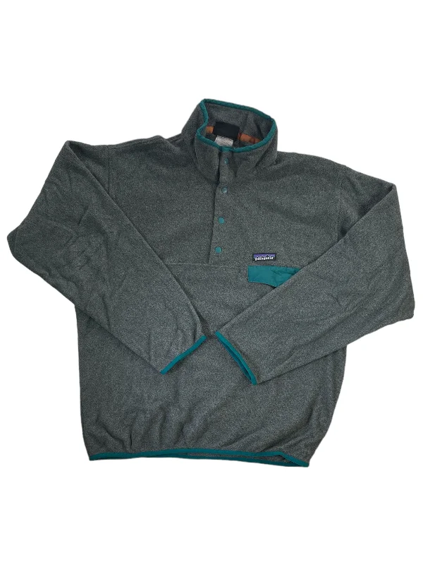 Mens Lightweight Synchilla Snap-T Fleece Pullover V-Neck Stylish Pullover