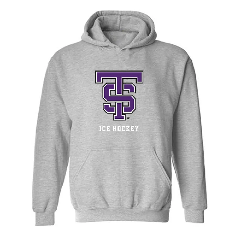 UST - NCAA Women's Ice Hockey : Maddy Clough - Hooded Sweatshirt Hoodie with Gradient Ombre Colorful