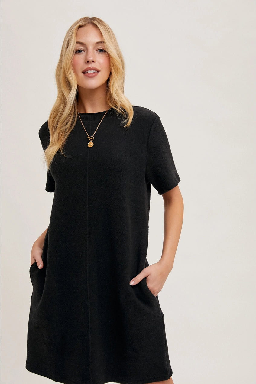 "Kathleen" Sweater Dress Slim Fit Regular Fit Oversized