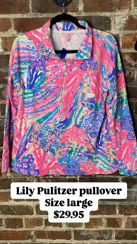 Lily Pulitzer pullover Bateau Neck Pullover