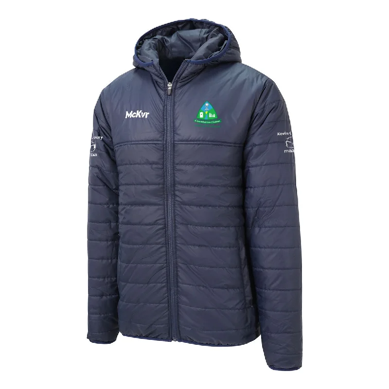 Mc Keever Valley Rovers Core 22 Puffa Jacket - Adult - Navy Hoodie Zip-Up Jacket Button-Up Jacket