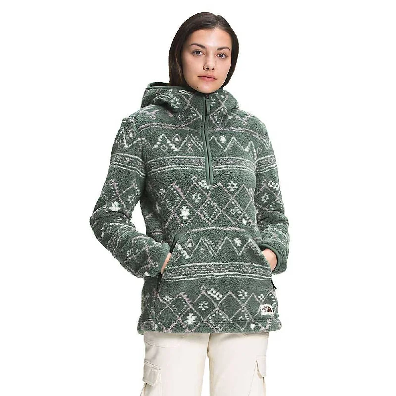 The North Face Womens Printed Campshire 2.0 Pullover Hoodie Sheath Sleeve Elegant