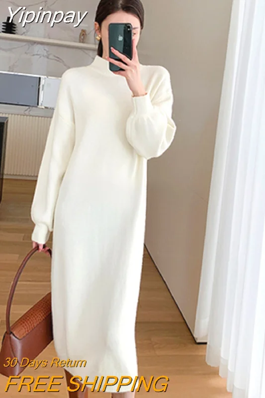 Off-White Knit Dress