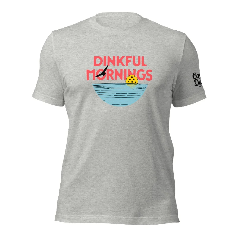 Dinkful Mornings t-shirt Machine Wash Dry Clean Hand Wash