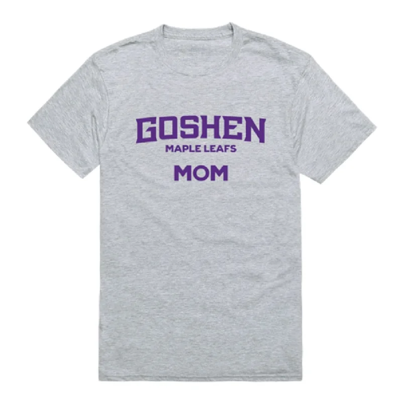 Goshen College Maple Leafs Mom T-Shirts Hooded Caped Shawl Collar