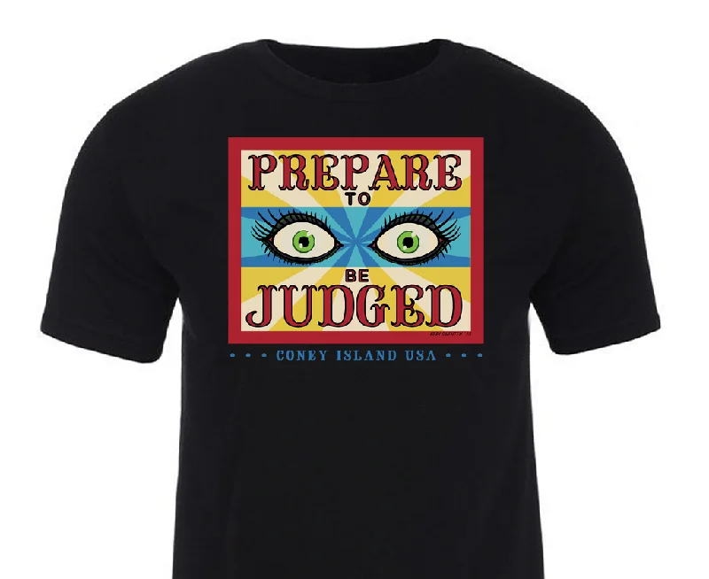 T-Shirt - Prepare To Be Judged Fitted T-Shirt Seamless Stretchy