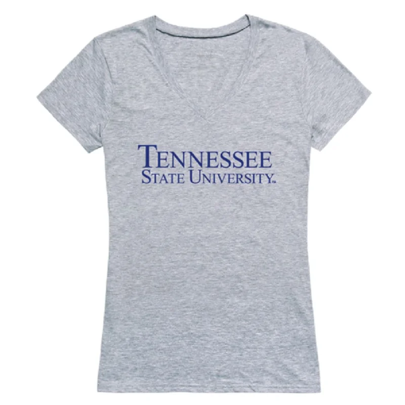 Tennessee St Tigers Womens Seal T-Shirt Chenille Blend Fleece Blend Nylon Blend